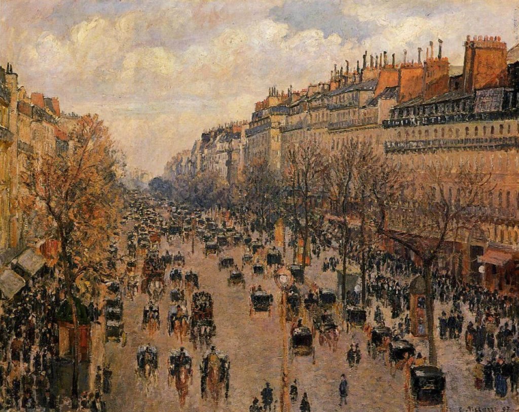 Boulevard Montmartre Afternoon Sunlight 1024x814 