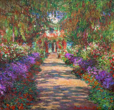Pathway in Monet’s Garden at Giverny