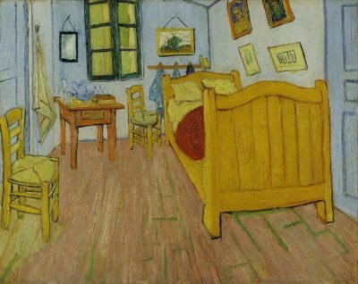 Vincent Room at Arles, the Bedroom