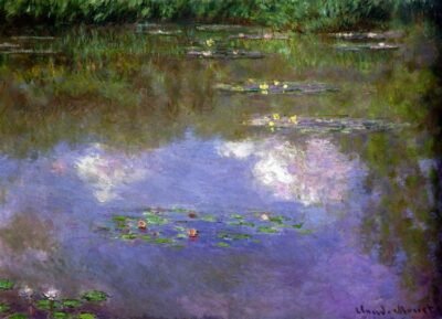 Water Lilies, the Clouds