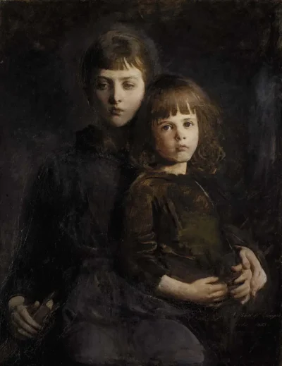 abbott handerson thayer brother and sister, mary and gerald thayer