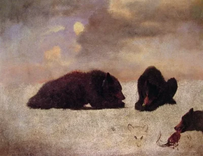 albert bierstadt grizzly bears