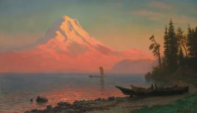 albert bierstadt mount hood oregon