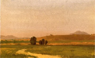 albert bierstadt nebraska, on the plain
