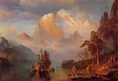 albert bierstadt rocky mountains 1866