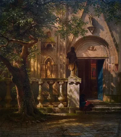 albert bierstadt sunlight and shadow