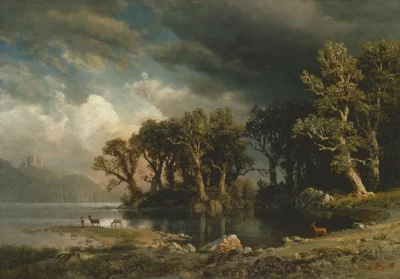 albert bierstadt the coming storm