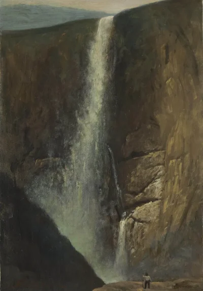 albert bierstadt the falls 1873