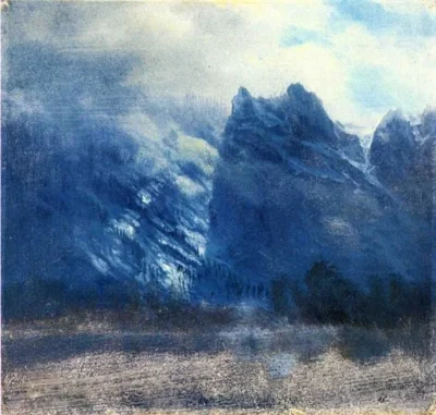 albert bierstadt yosemite valley twin peaks 1859