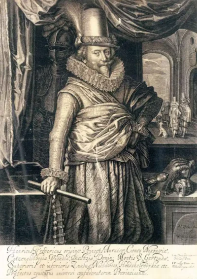 adriaen pietersz van de venne portrait of frederick hendrick, prince of orange nassau (1619)