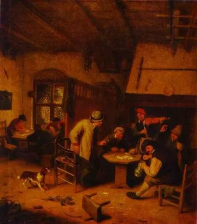 adriaen van ostade in a tavern