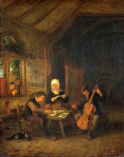 adriaen van ostade village musicians