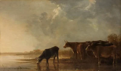 Aelbert Cuyp_River Landscape With Cows