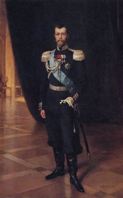 Albert Edelfelt_Portrait of Russian emperor Nicholas II