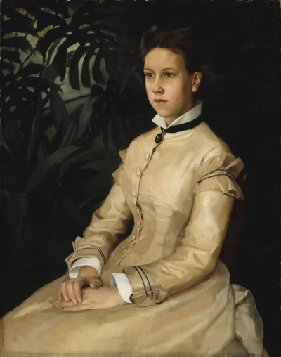 Albert Edelfelt_Portrait of the Artist's Sister Ellen Edelfelt