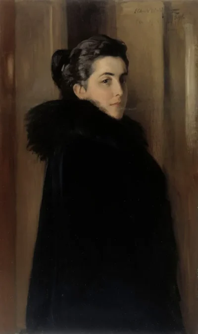 Albert Edelfelt_Portrait of the Artist's Wife Ellan Edelfelt