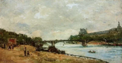 albert lebourg paris the bridge of saint peres