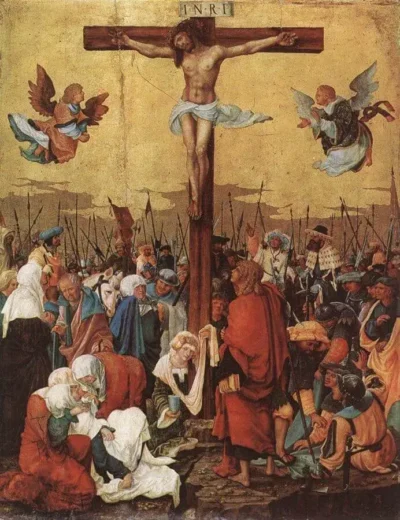 albrecht altdorfer christ on the cross