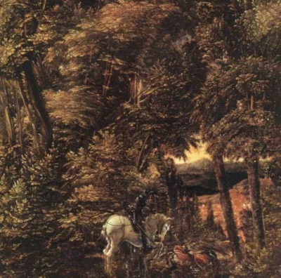 albrecht altdorfer saint george in the forest
