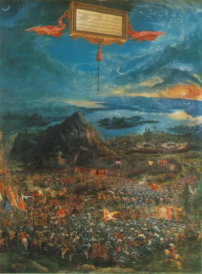 albrecht altdorfer the battle of alexander