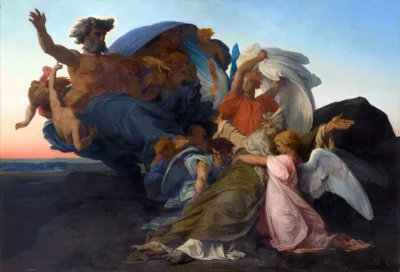 alexandre cabanel death of moses 1850